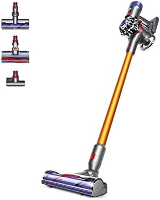 Dyson nouveau V8 Absolute – 4 accessoires(Doré/Gris)
