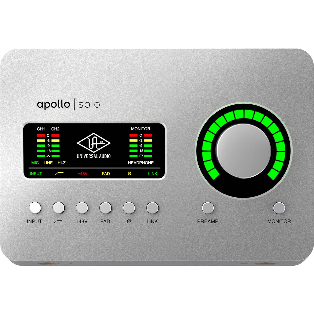 Apollo Solo USB Heritage Edition Universal Audio(Argent)