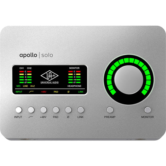 Apollo Solo USB Heritage Edition Universal Audio(Argent)