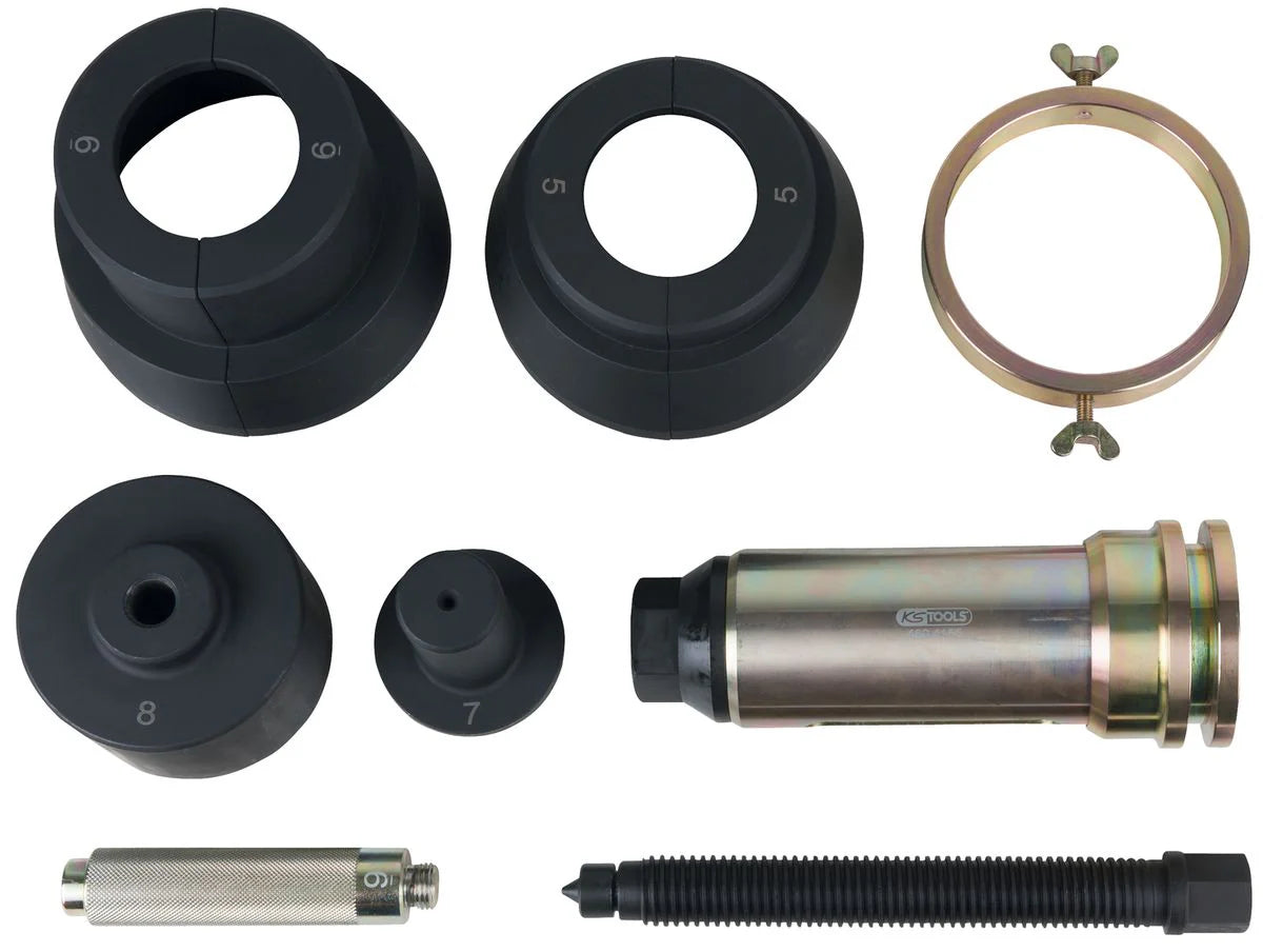 KS TOOLS Jeu d'extracteurs de palier d'arbre principal de différentiel pour DAF, 8 pcs ( 460.4155 )(défaut)