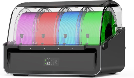 Creality CFS pour Imprimante 3D Multicolore, Impression avec Protection Contre l'humidité, Prend en Charge l'impression 16 Couleurs, Compatible avec l'imprimante 3D Creality K2 Plus/Hi/K1 Series.(Noir)
