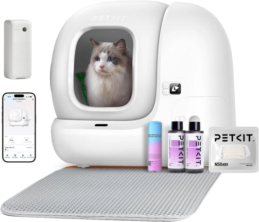 PETKIT Pura Max 2 litière chat automatique 76L, anti-fuites, xSecure, contrôle APP