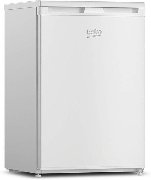 TSE1284N Réfrigérateur table top - Volume total 114L : 101L (Réfrigération) + 13L (Congélation), Compartiment congélation 4 étoiles, MinFrost, Charnière de porte réversible, blanc(Autonome)
