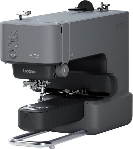 Artemio Brother Skitch PP1 brodeuse automatique, compacte, gris