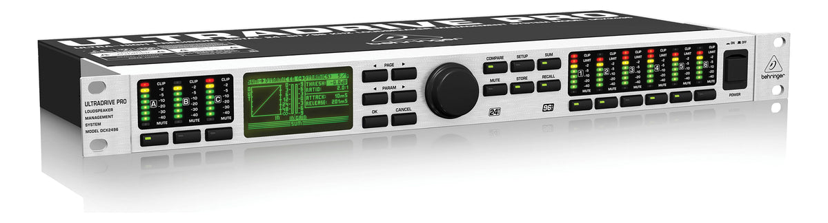 Behringer DCX2496 Ultradrive Pro(Noir/Argent)