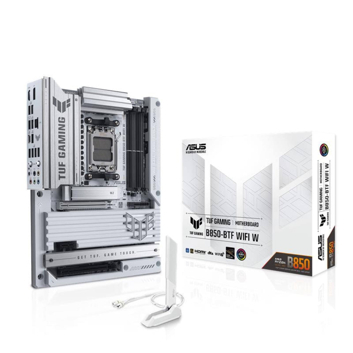 ASUS TUF GAMING B850-BTF WIFI W(Blanc/Gris)